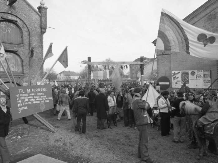 They cut off access to roads, banned cars and liberated a leafy enclave that covered about 35 hectares of prime Copenhagen real estate. They called their commune "Christiania."