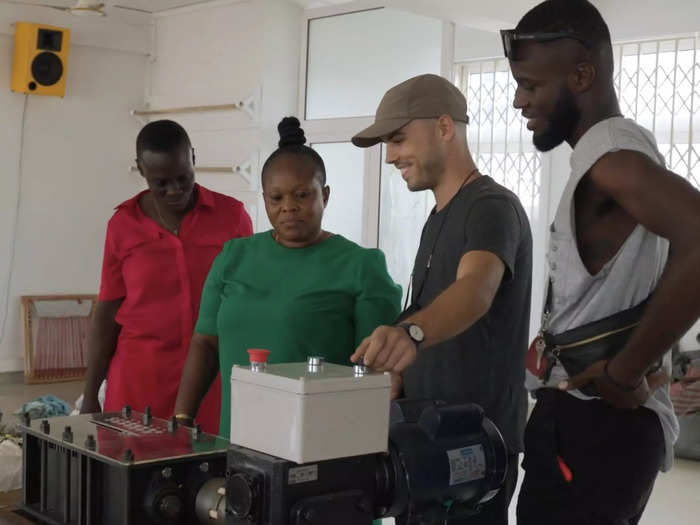 Others can learn how to shred unsellable clothing to make insulation for housing materials or mattresses. Although it does not always turn a large profit, the practice is able to reduce the volume of waste on the shorelines overrun by clothing.