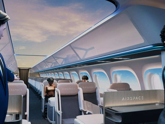 Airspace Cabin Vision 2035+ is Airbus