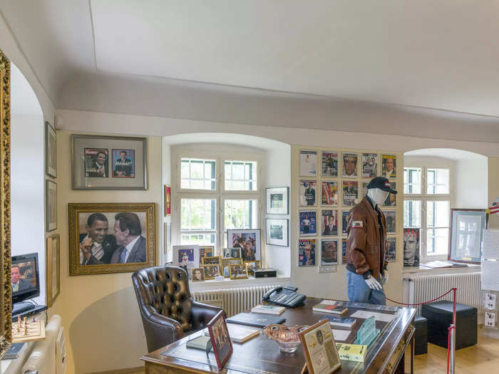 The museum has memorabilia from the various stages of Schwarzenegger