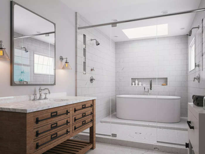 2. A spruced-up primary bathroom