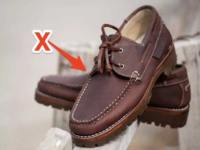 Replace your boat shoes with loafers.