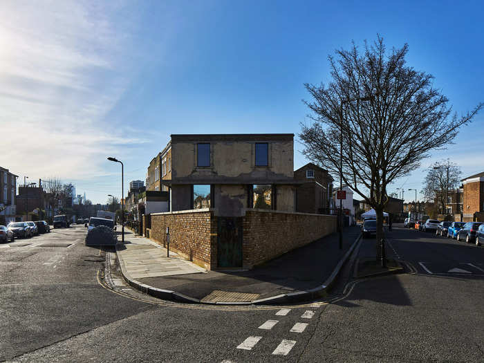 Mole House had been redesigned from its roof to the basement below street level.