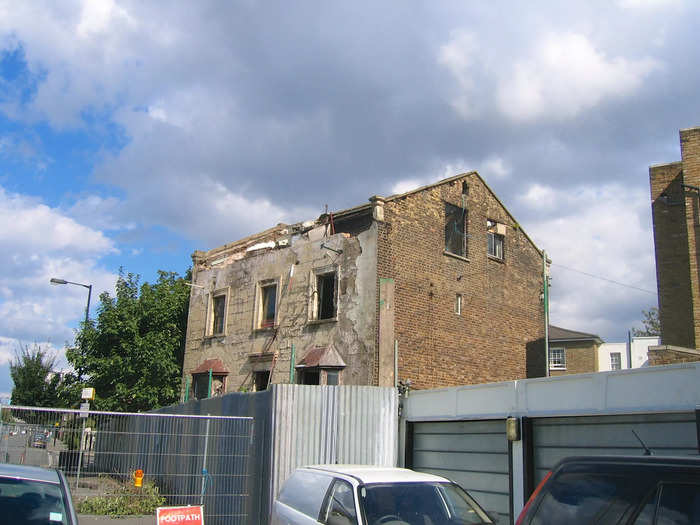 After Lyttle was evicted, the local council filled the tunnels with concrete to restore structural integrity.