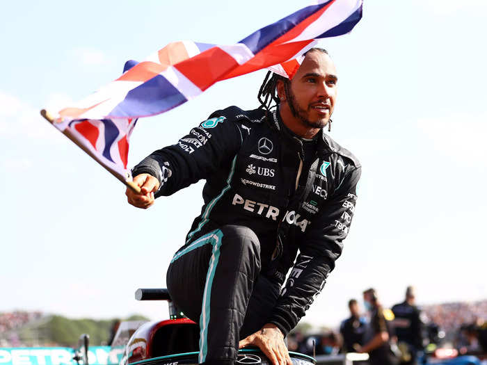 Hamilton is the biggest star in Formula One. He signed a new deal with Mercedes in 2021, which Forbes estimated earned the British star $57 million in 2022.