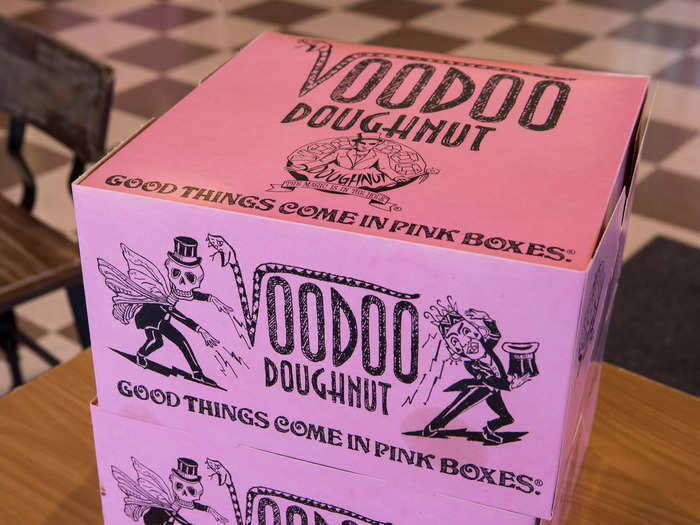 Today, the pink boxes have gone beyond the southern California Cambodian community. They can be seen everywhere, perhaps most notably at Portland