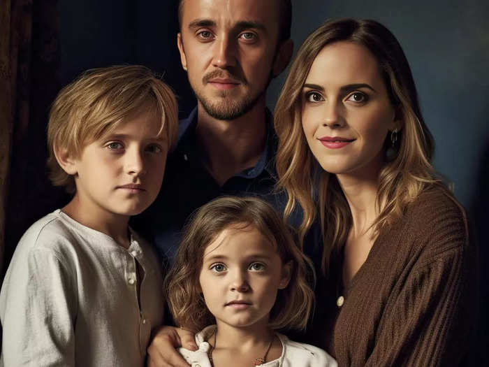 Emma Watson has copped to having had a massive crush on Tom Felton when they filmed the "Harry Potter" series as kids, and fans have been 