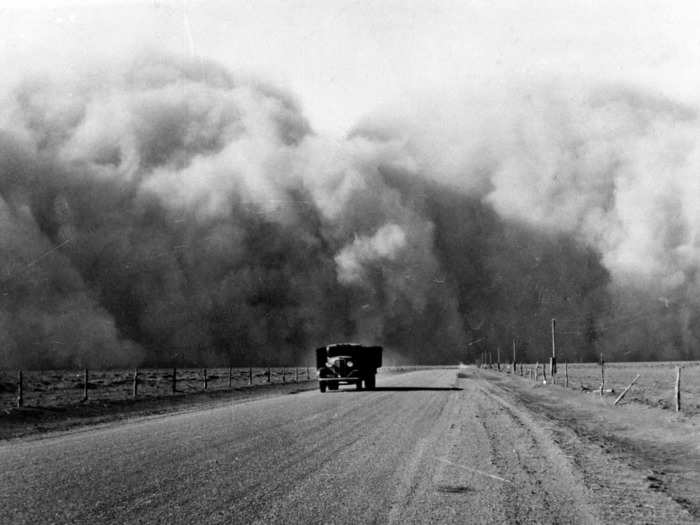 The storms were relentless and appeared, from the ground, inescapable.