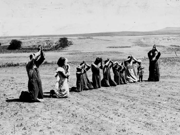 And farmers were forced into bankruptcy when their prayers for rain went unanswered.