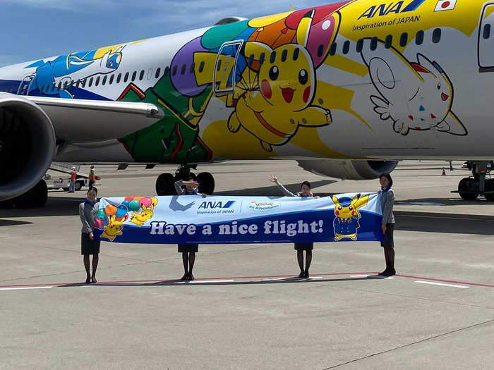 Pikachu Jet NH is ANA