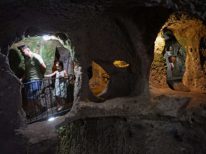 Today, Derinkuyu, which is now the largest excavated underground city in Turkey, is open to visitors.