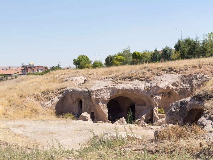 In 1963, a local man was remodeling his home and noticed his chickens were disappearing through a gap that had opened up. After he pulled back a wall, he found a tunnel that led to Derinkuyu.