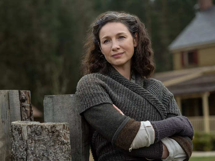 Claire Fraser is supposed to be on the cusp of 60.