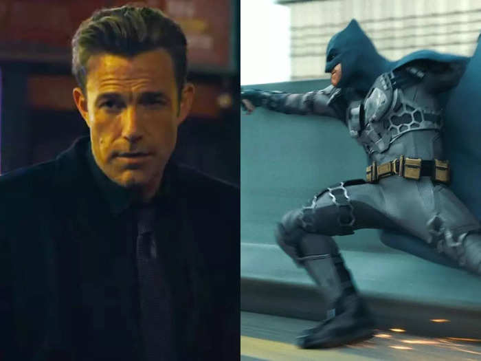 Ben Affleck as Bruce Wayne/Batman.