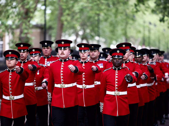 The parade has taken place annually for more than 260 years and involves a military procession of more than 1,400 soldiers, 200 horses, and 400 musicians.