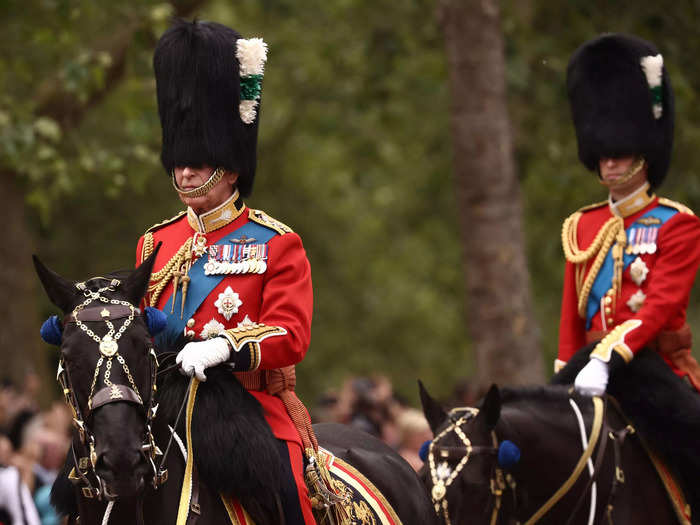 King Charles wore traditional military uniform that had a special nod to Queen Elizabeth II.