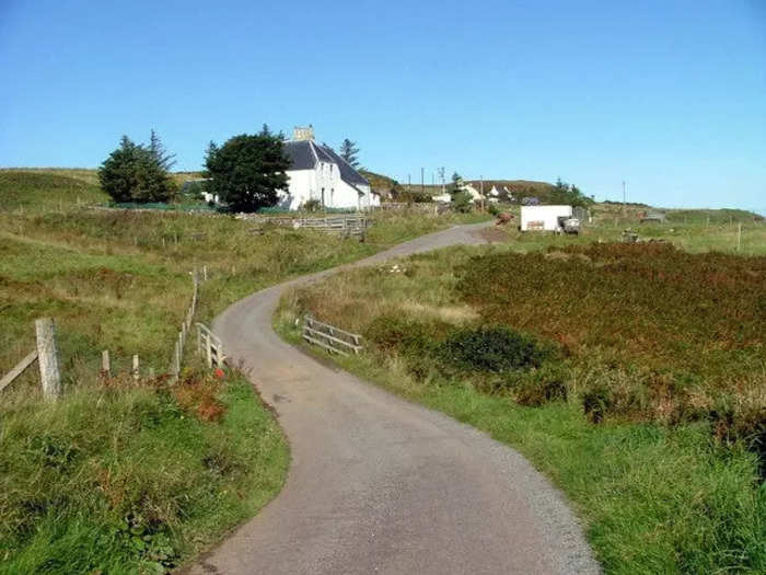 It even comes with a village, Borreraig, which was once home to a famous bagpiping college.