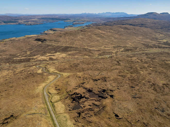 There is also a significant amount of peatland, which could be used for carbon capture.