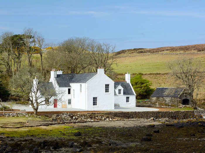 Husabost Estate also has a historic mansion, which was once fit for a laird. But it