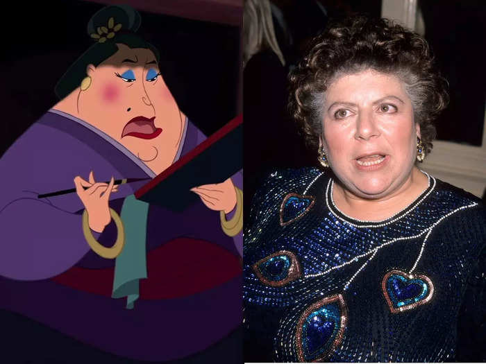 Miriam Margolyes played The Matchmaker.