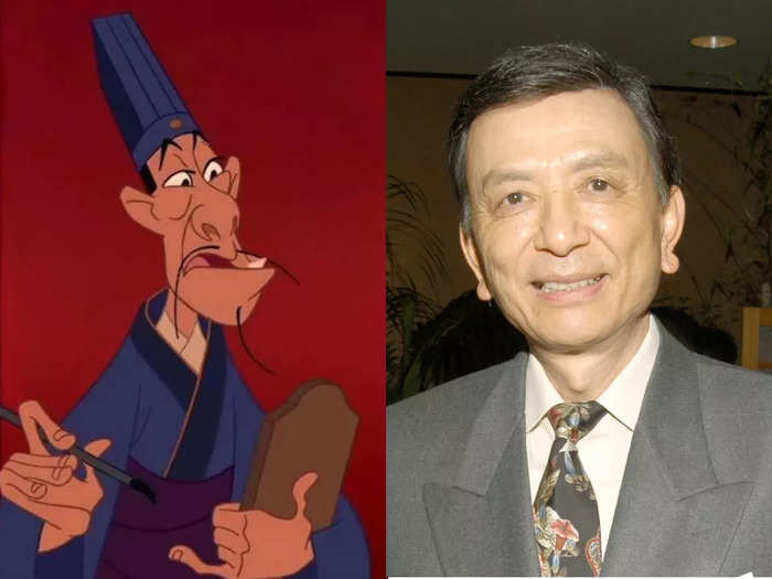 James Hong played Chi-Fu, the advisor to the emperor of China.