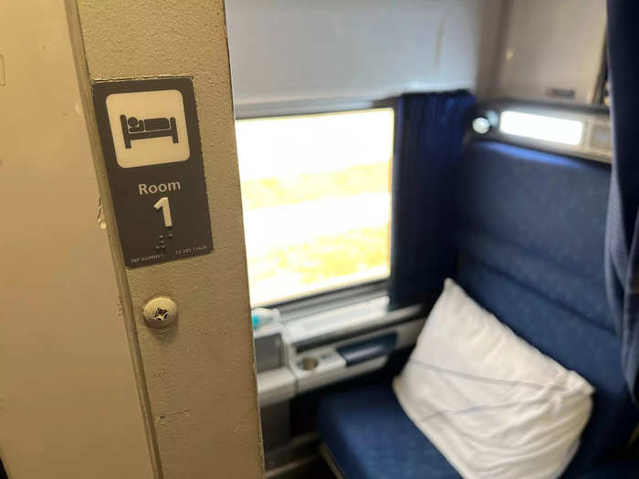 To ensure we had some privacy and quiet, I paid $262 for a roomette that measured about 23 square feet.