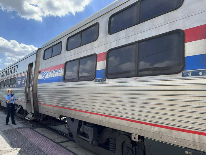 My 9-year-old son and I traveled six hours from Orlando, Florida, to Savannah, Georgia, aboard the Amtrak Silver Meteor.