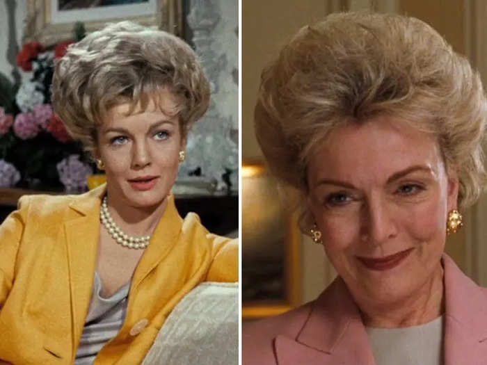 Joanna Barnes appears in both the 1961 and 1998 versions of "The Parent Trap."