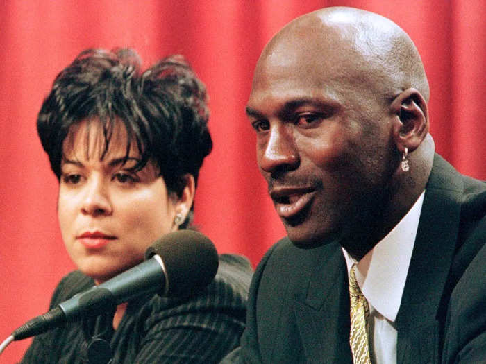 The pair married in 1989 and divorced in 2006. The 17-year marriage cost Jordan a whopping $168 million in the settlement.