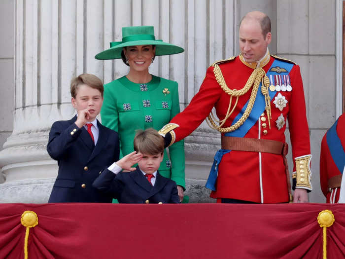 And then it was time to go, but not before a final salute.