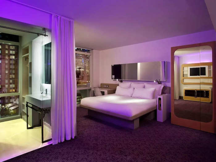 This was no typical Yotel hotel you might have seen in various major cities.