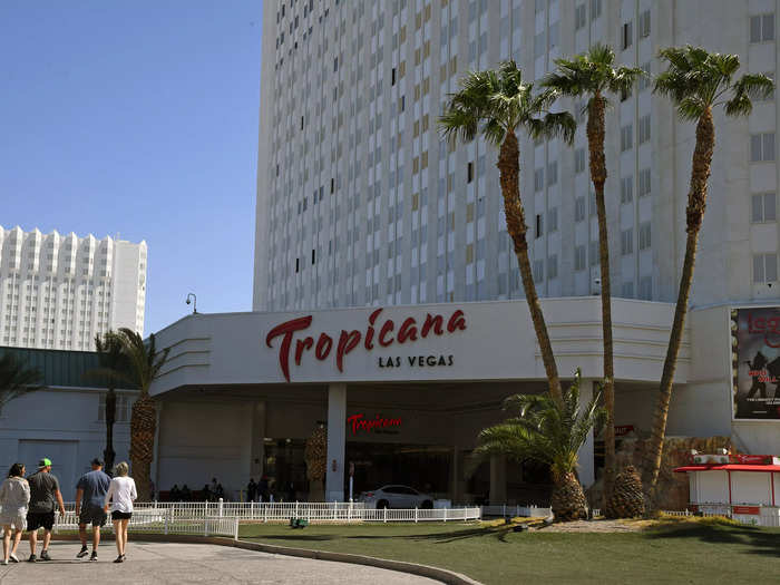 Looking at the Tropicana today, it