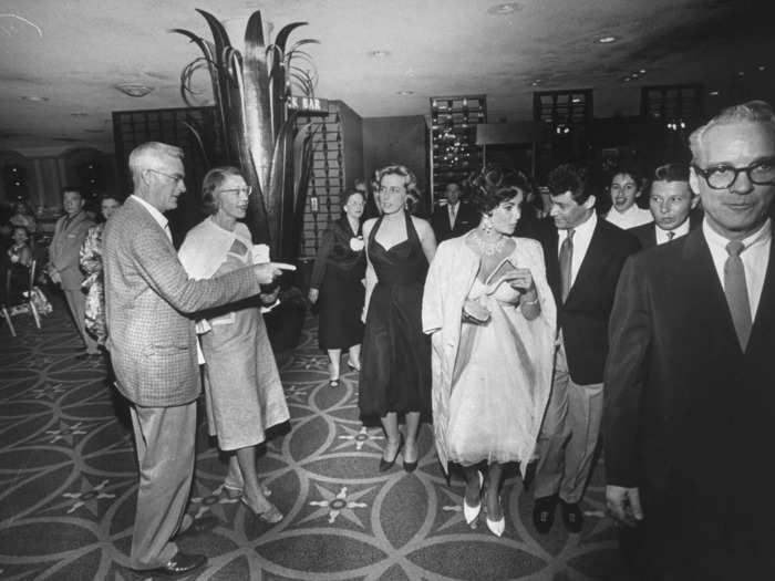 Actress Elizabeth Taylor frequented the Tropicana