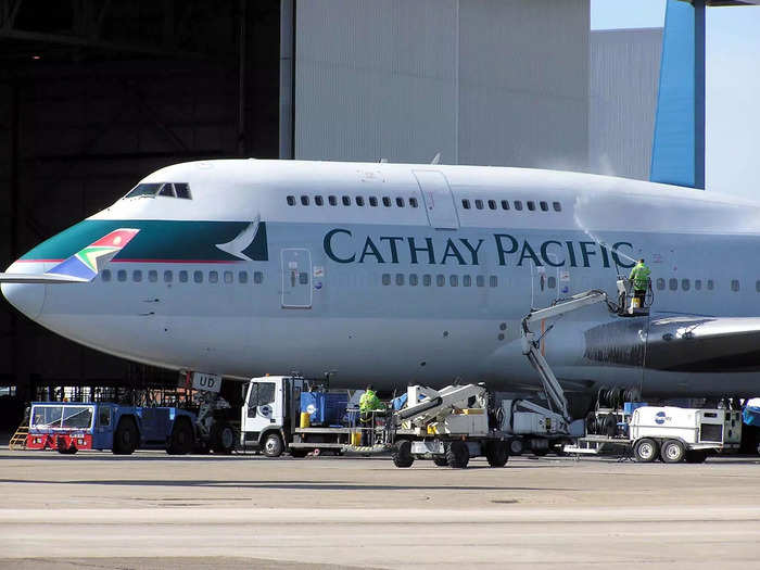 8. Cathay Pacific