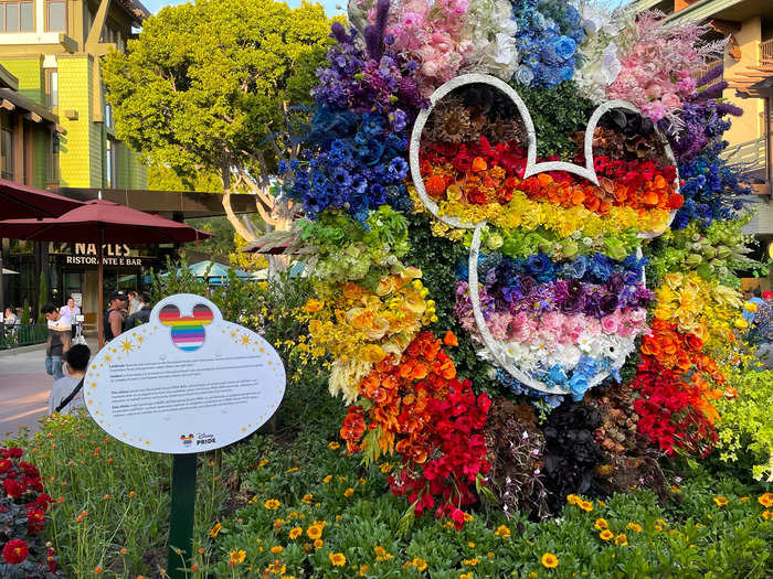 The Pride Nite celebrations are the first time Disney has officially honored Pride in the US with an event.