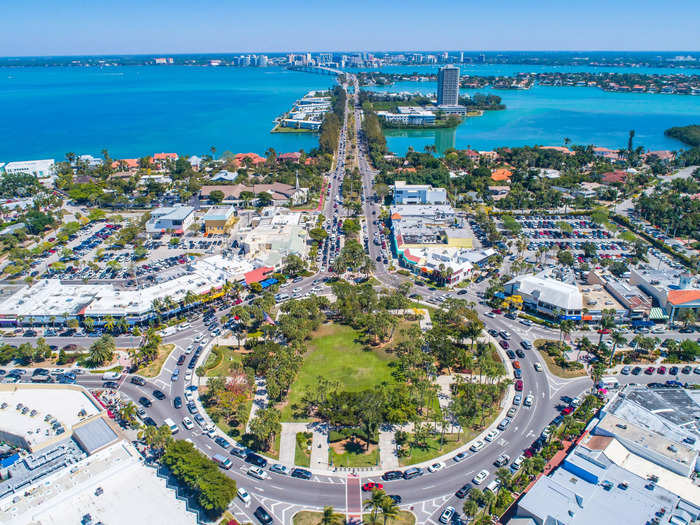 5. Sarasota, Florida