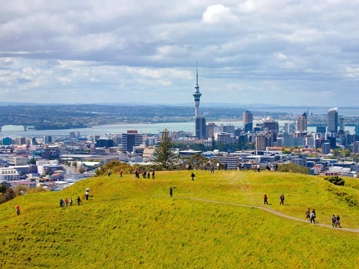 10 (tie). Auckland, New Zealand