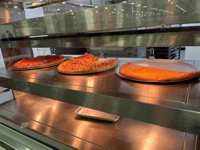 Pizza cost 600 ISK ($4.44) per slice and 2,200 ISK ($16.27) for a whole take-home pie, while hot dogs, a popular street food in Iceland, cost 299 ISK ($2.20).