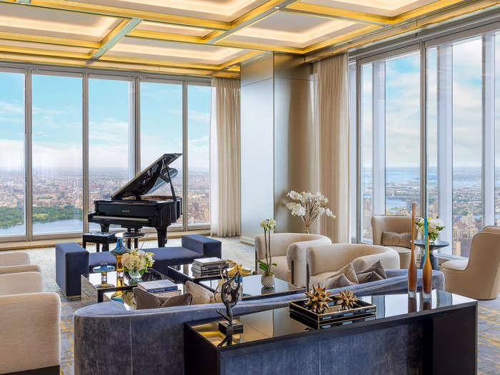 His company has designed experiences for the Central Park Club, which is exclusively for residents and "social members," or beautiful and interesting people that are invited in to fill the space and mingle with guests.