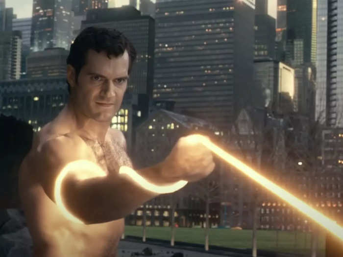 Cavill returned as Superman in "Justice League" (2017).