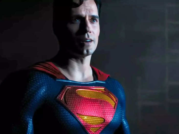 Cavill made a surprise cameo as Superman in DC