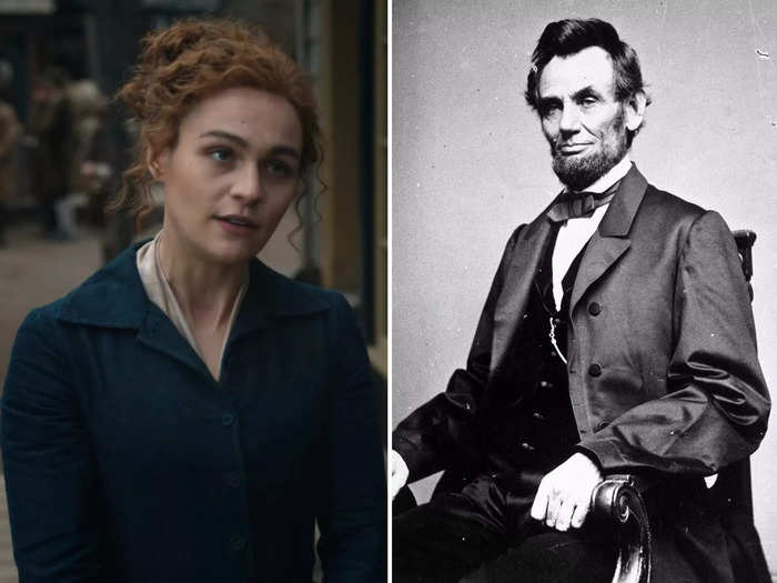 The "clever man" Brianna quotes while trying to discourage her half-brother William from taking part in the war is Abraham Lincoln, who hasn