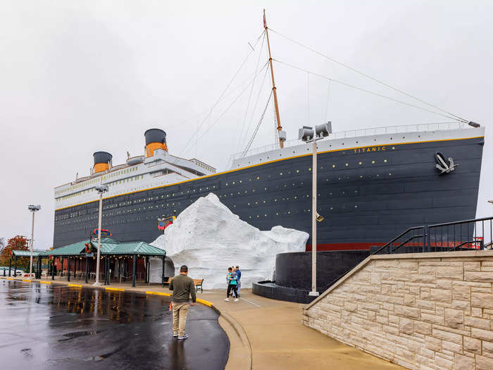 The Titanic Museum Attraction in Branson, Missouri, is one of two Titanic-themed museums owned by John Joslyn, who visited the deep-sea wreck in 1987.