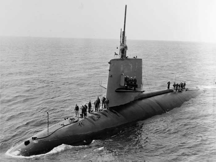 The USS Scorpion, along with its crew of 99 men, was one of four other submarines to go missing in 1968.