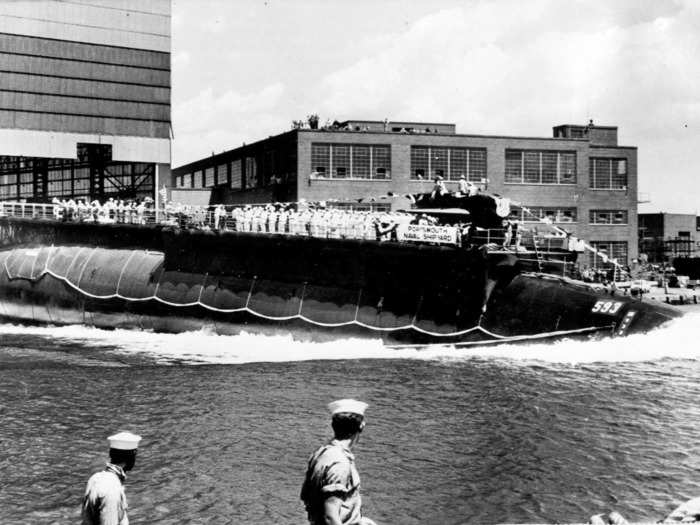 On April 9, 1963, the SS Thresher, a navy submarine doing training off the coast of Cape Cod to see how far it could dive, made its preparations for its descent.