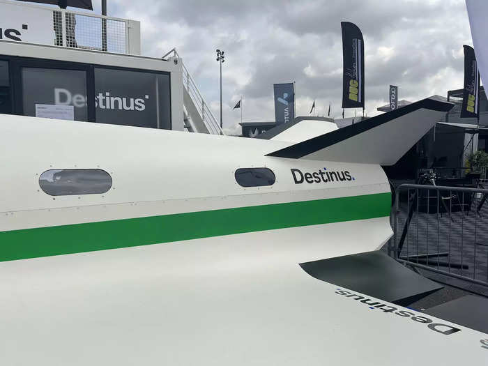 As far as the shape of Destinus jets, Löfqvist said they will have a "wave rider design," which allows the aircraft to get extra lift by riding on the shockwaves produced at ultra-fast speeds.
