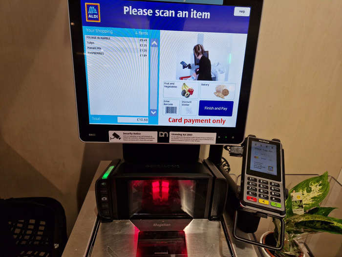 In my experience, the self-scanners at Aldi sometimes require a bit of troubleshooting.