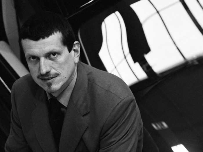 Guenther Steiner in 2001, age 36