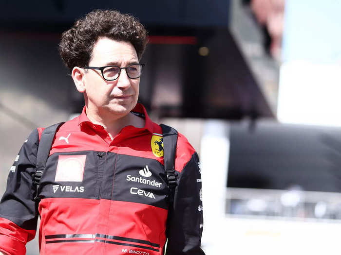 Mattia Binotto today