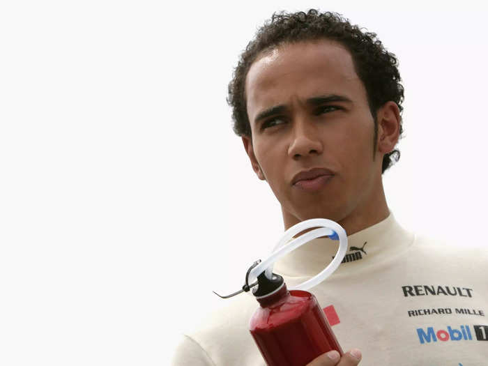 Lewis Hamilton in 2006, age 21